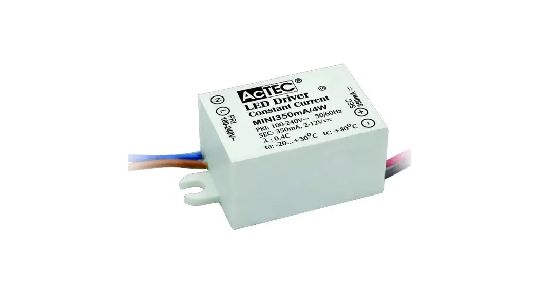 Halcyon Drmacc350 Non-dimmable Led Driver Instruction Manual