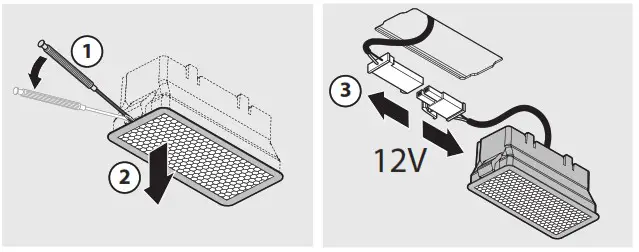 falmec FDVER36W5BK Verso NRS Series Wall Hood - Product Overview 18