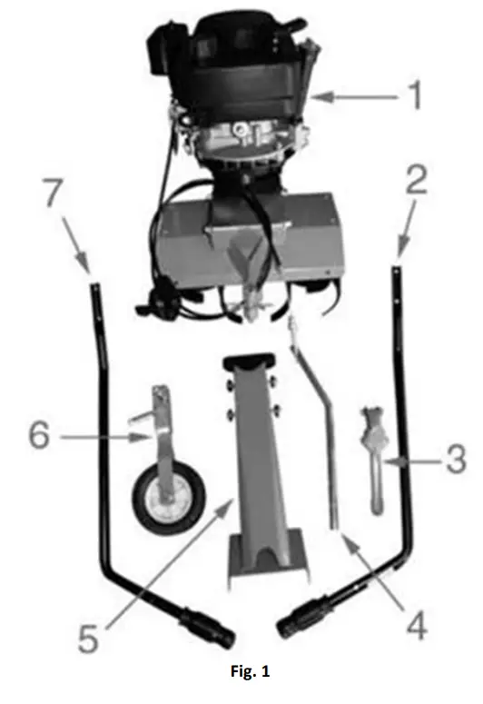 NAKAYAMA MB5005 Gasoline Tiller - Feature