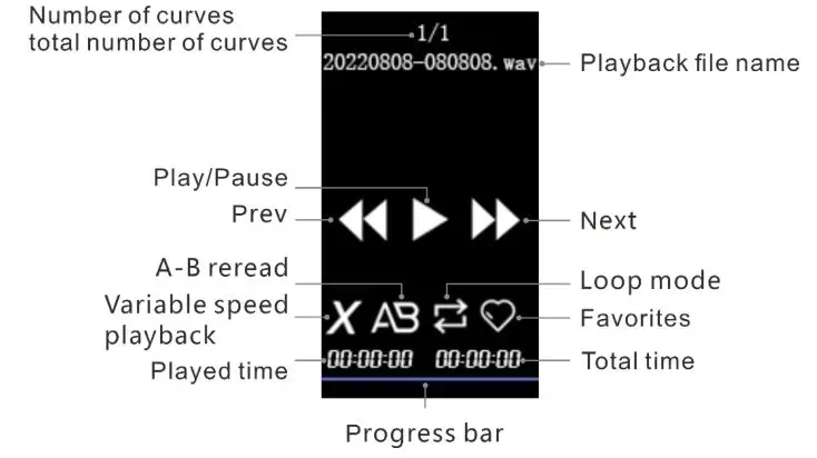 DSP N3 Microphone Mobile - Play Recording