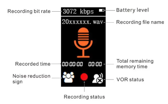 DSP N3 Microphone Mobile - Start Recording