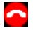 End call icon