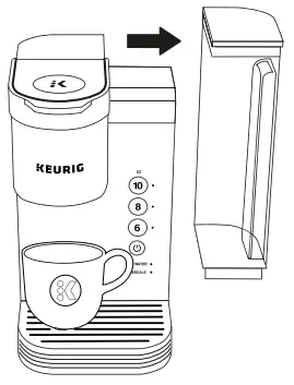 KEURIG K Express Essentials K-Cup Pod Coffee Maker - Fill