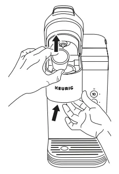 KEURIG K Express Essentials K-Cup Pod Coffee Maker - Holder Assembly