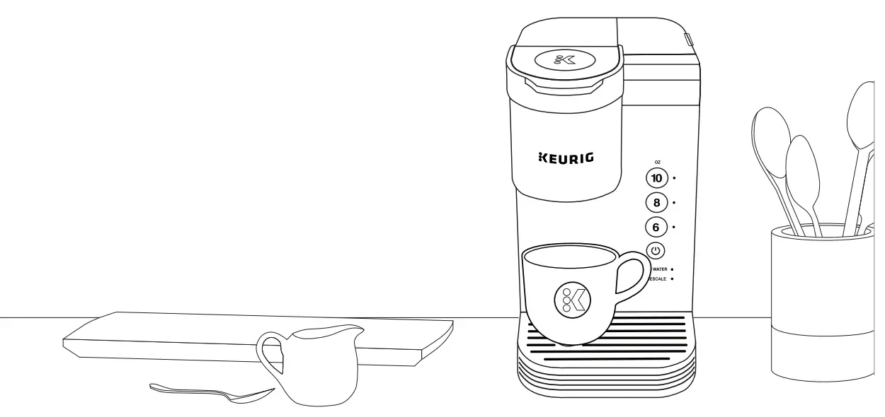 KEURIG K Express Essentials K-Cup Pod Coffee Maker - fig