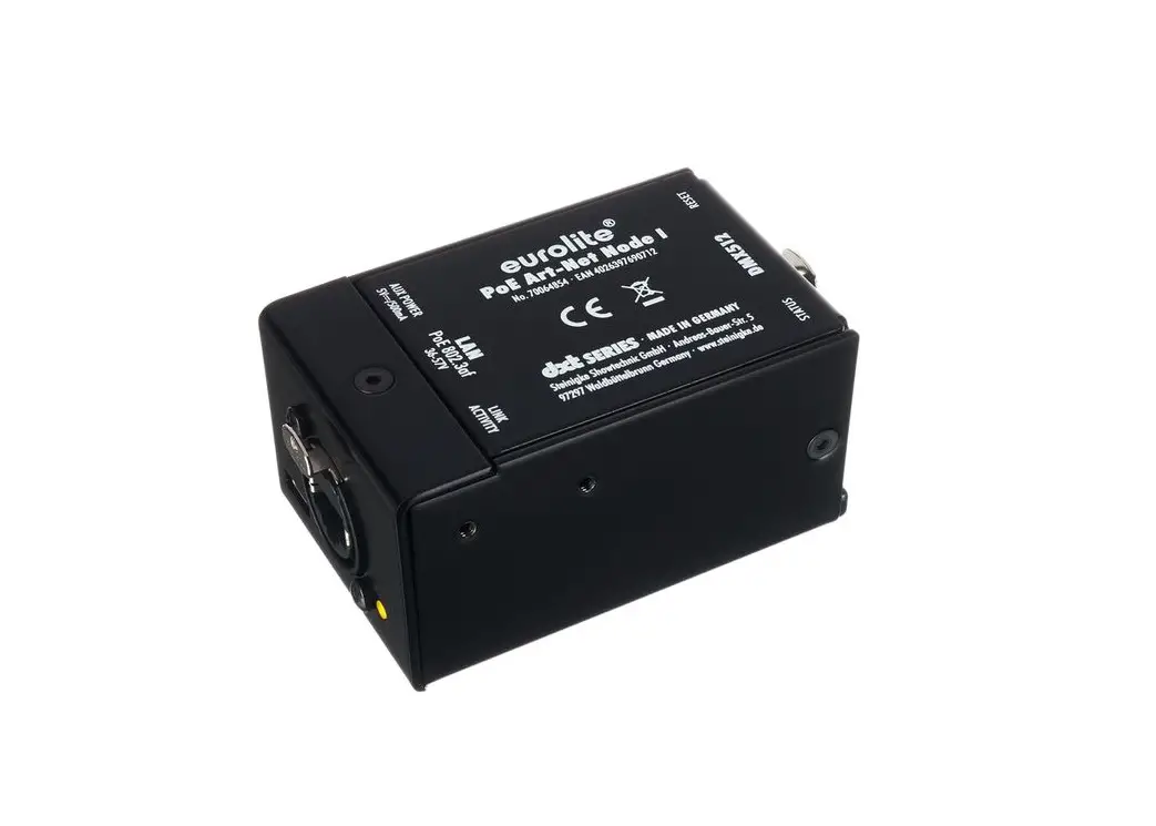 Eurolite 00136216 Dxt Poe Art-net Node I User Manual