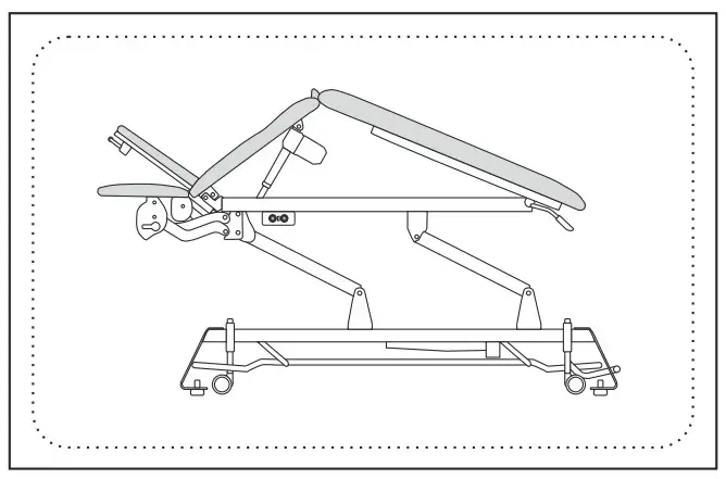 HABYS V4 Evero Electric Treatment Tables - table top