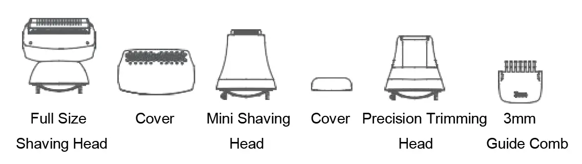 YIRISO YH-3301 Multifunction Electric Shaver 1