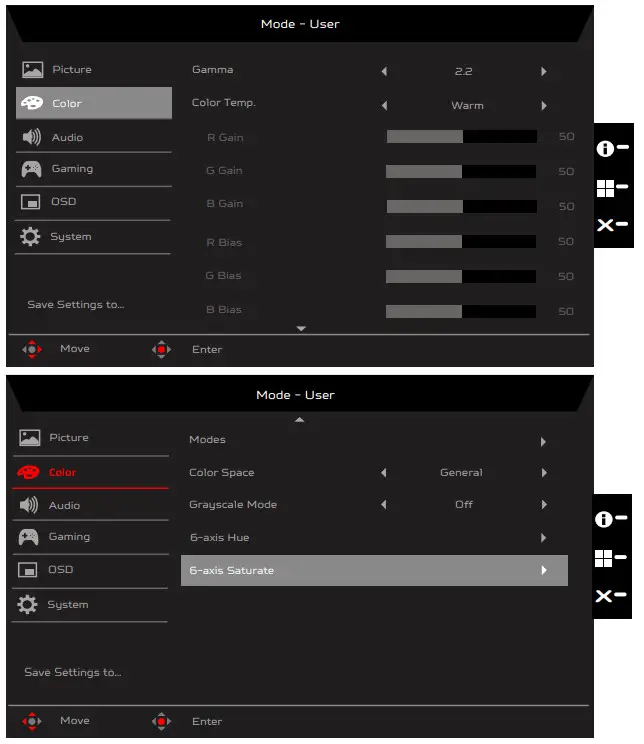 acer XV272U LCD Monitor - Color