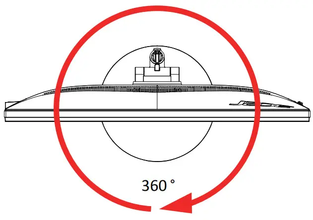 acer XV272U LCD Monitor - Swivel