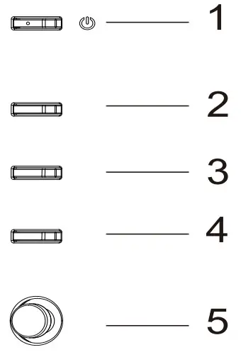 acer XV272U LCD Monitor - User Controls