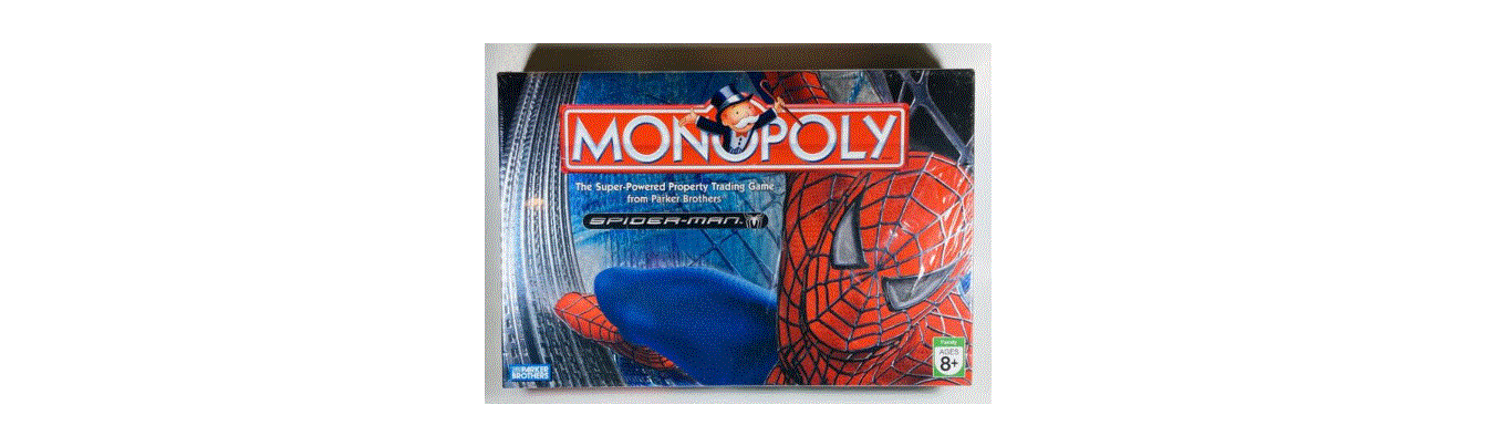 Hasbro Monopoly Marvel Spider Man Board Game User Guide