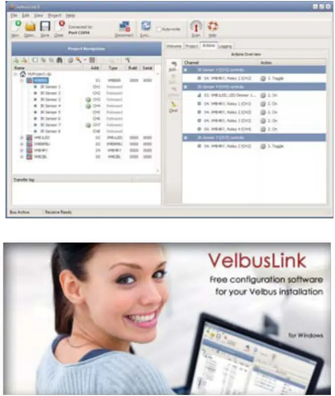 velleman VMBLCDWB Home Push Button and Timer Panel - USE