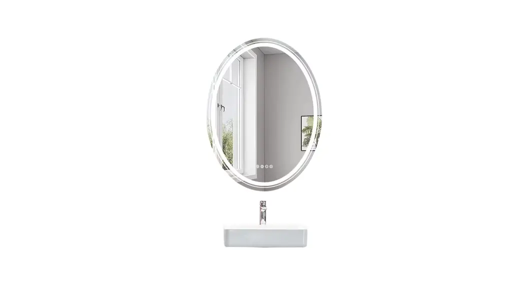 Wisfor Kc-jj1828-us Bathroom Mirror Installation Guide Wisfor Kc-jj1828-us Bathroom Mirror Installation Guide