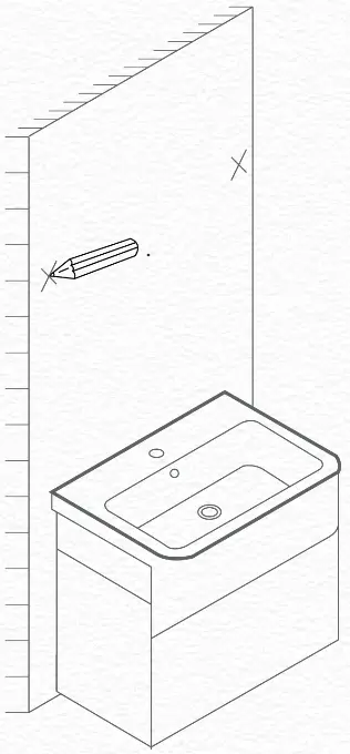 WISFOR KC JJ1828 US Bathroom Mirror - Pencil