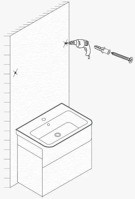WISFOR KC JJ1828 US Bathroom Mirror - Plug In To The Hole