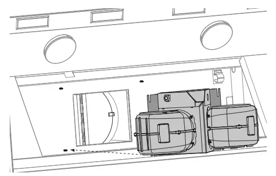 Thermador VTN1DZ Ventilation Blower Motor - fig 2