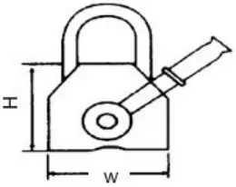 VEVOR PML-100 Permanent Magnetic Lifter A1a