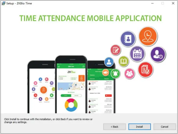 ZKTeco ZKBio Time - Installation 10