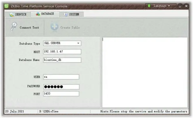 ZKTeco ZKBio Time - ZKBio Time Configuration 3