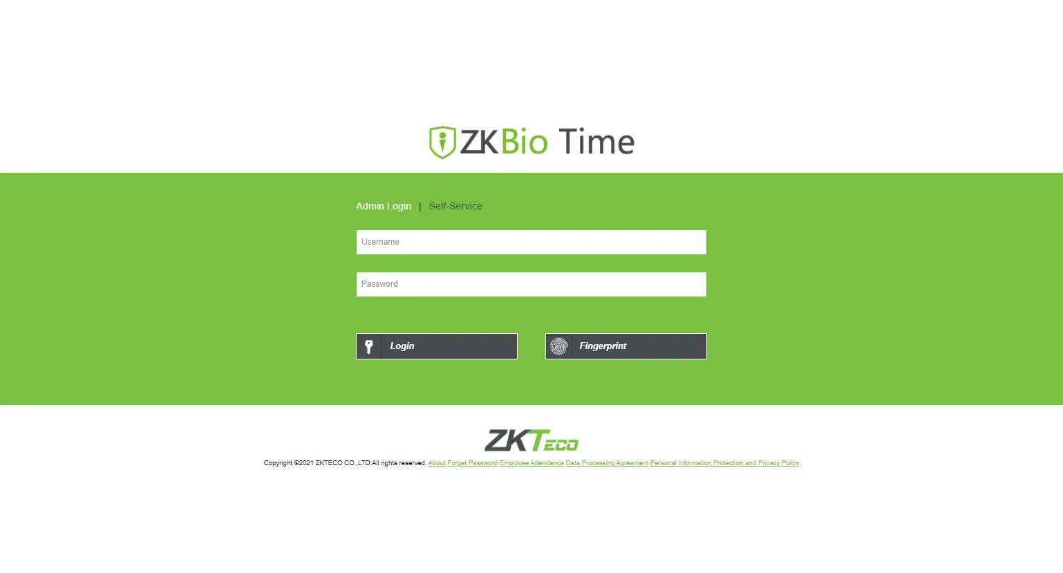 Zkteco Zkbio Time Installation Guide Zkteco Zkbio Time Installation Guide