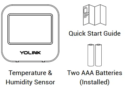 YOLINK YS8003-UC Temperature and Humidity Sensor - Box