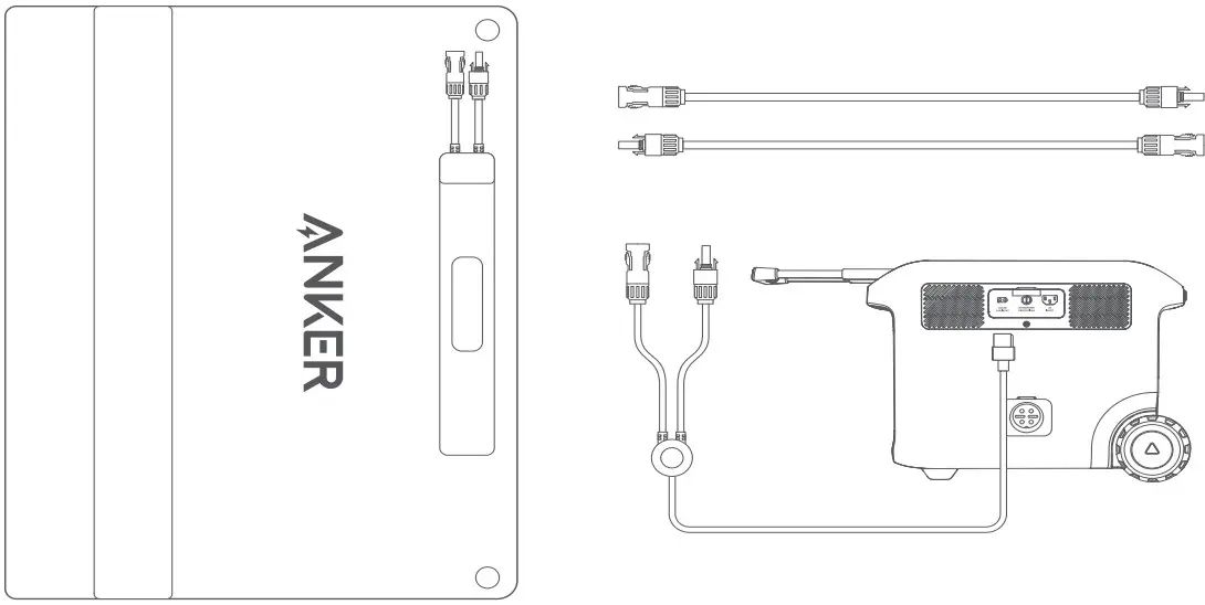 Solar Charging Cable