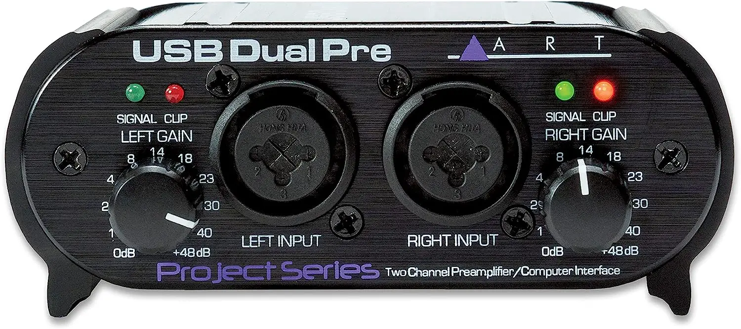 ART USBDUALPREPS Two Channel Preamplifier-Computer Interface-product