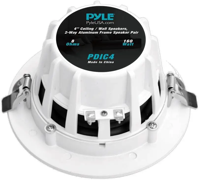 Pyle PDIC4 Ceiling Wall Mount Speakers-fig-1