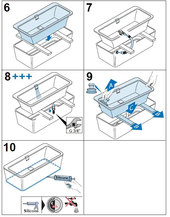 Villeroy-Boch-180X80-Hvit-Alpin-Oberon-2-0-Back-to-Wall-Bathtub-FIG-4
