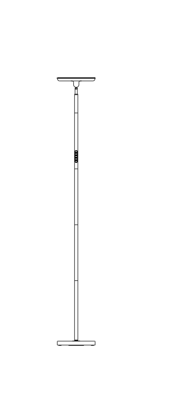 Lepower Fm-08 Torchiere Floor Lamp User Manual