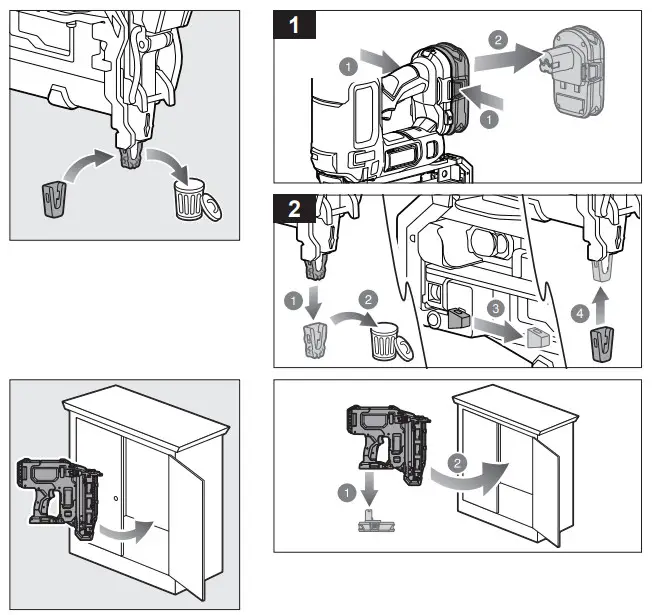 RYOBI R16GN18 18V ONE 16GA Brad Nailer - Parts 5