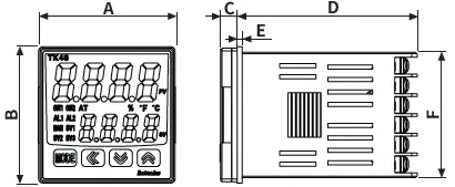 Autonics-TK-Series -Heating-and-Cooling-Output-PID-Temperature-Controllers-FIG-8