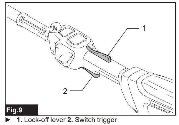 makita UR017G Cordless Grass Trimmer - Fig 10