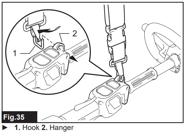 makita UR017G Cordless Grass Trimmer - Fig 37