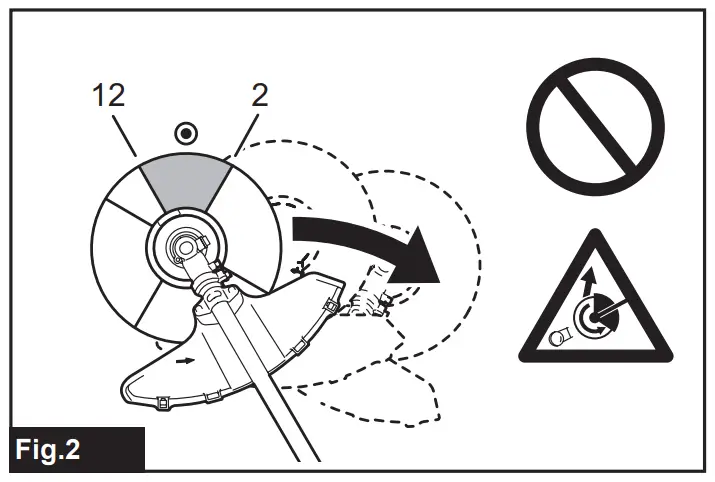 makita UR017G Cordless Grass Trimmer - Fig 4