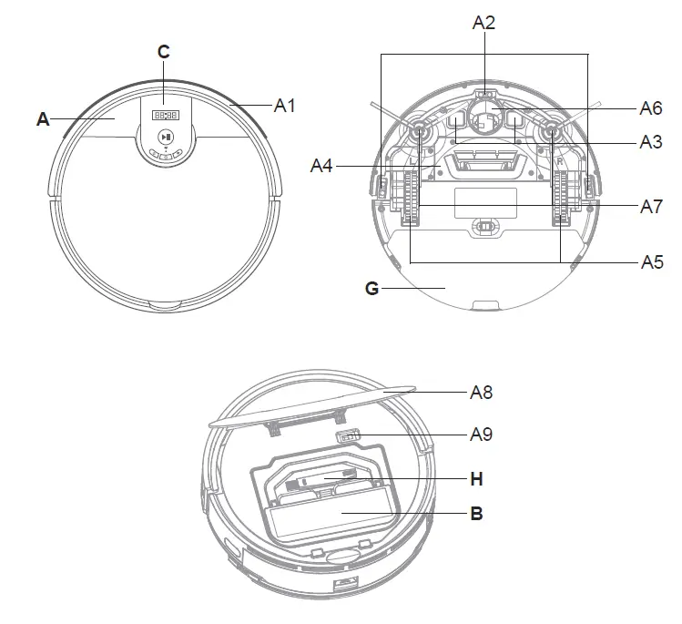 eta ZERO 2227 Robot Vacuum Cleaner-fig-3