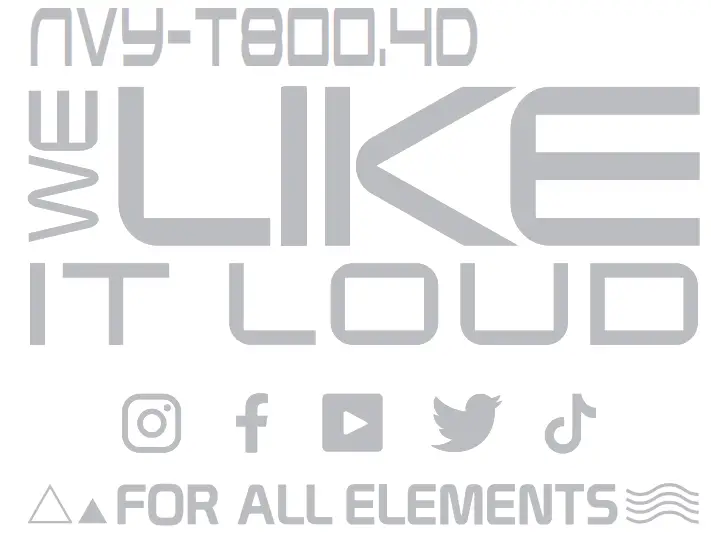 DS18 NVY T800 4D 4 Channel Marine Waterproof Amplifier - icon