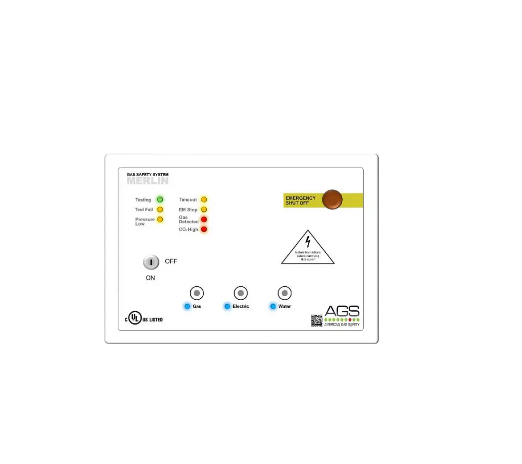 Ags Merlin 1000sw+ Gas Electric And Water Isolation Controller User Manual Ags Merlin 1000sw+ Gas Electric And Water Isolation Controller User Manual