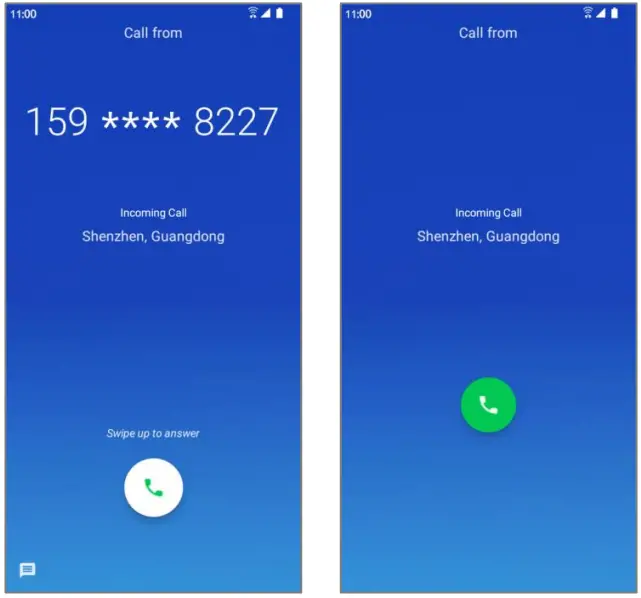 koobee SL004T Smartphone - Incoming Call