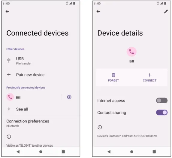 koobee SL004T Smartphone - Paired Device