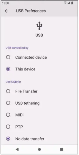koobee SL004T Smartphone - USB