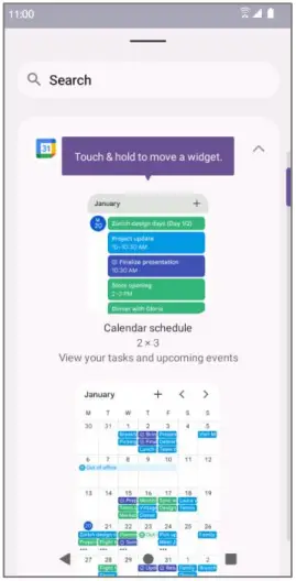 koobee SL004T Smartphone - detailed widgets