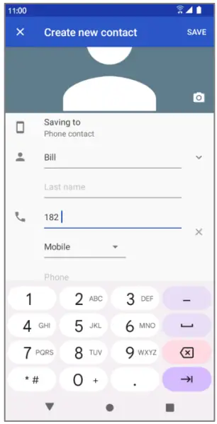 koobee SL004T Smartphone - screen appears