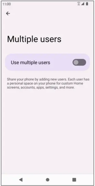 koobee SL004T Smartphonee - Multiple Users