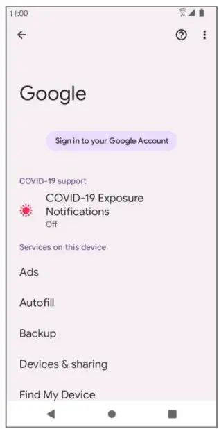 koobee SL004T Smartphonee - Tap Google