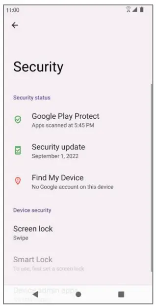 koobee SL004T Smartphonee - Tap Security