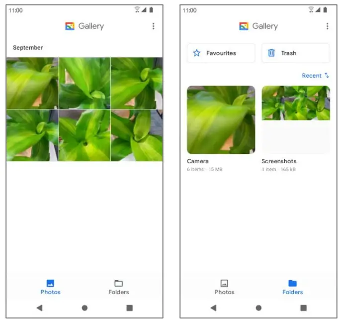 koobee SL004T Smartphonee - album opens