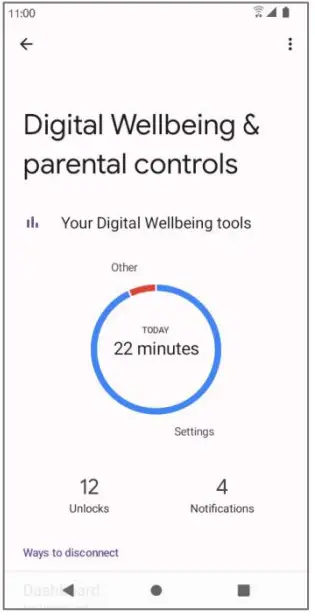 koobee SL004T Smartphonee - parental controls