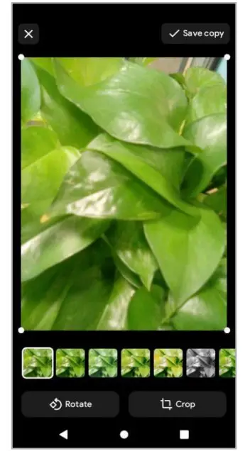 koobee SL004T Smartphonee - tap Crop